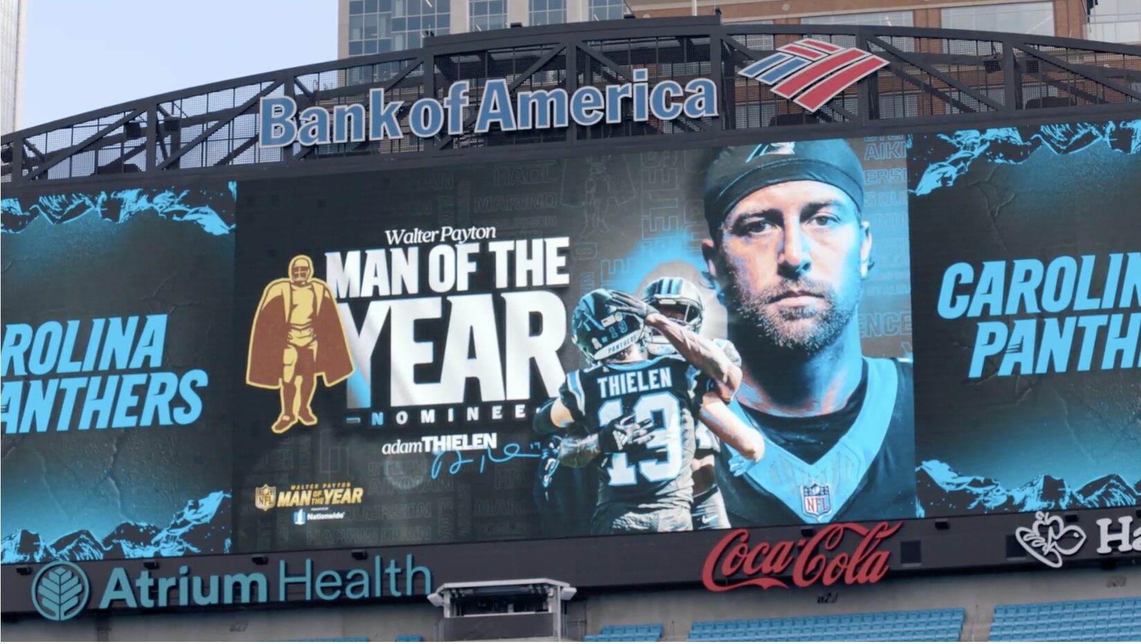 walter payton man of the year nominee