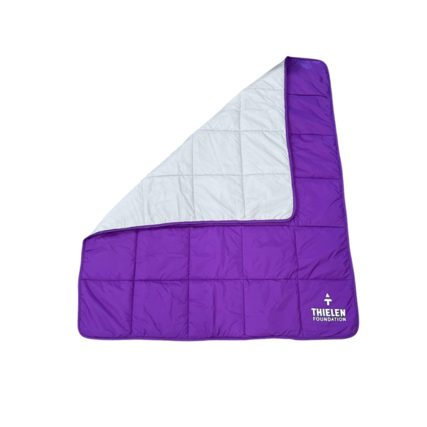 TF Purple Sports Blanket - Image 2