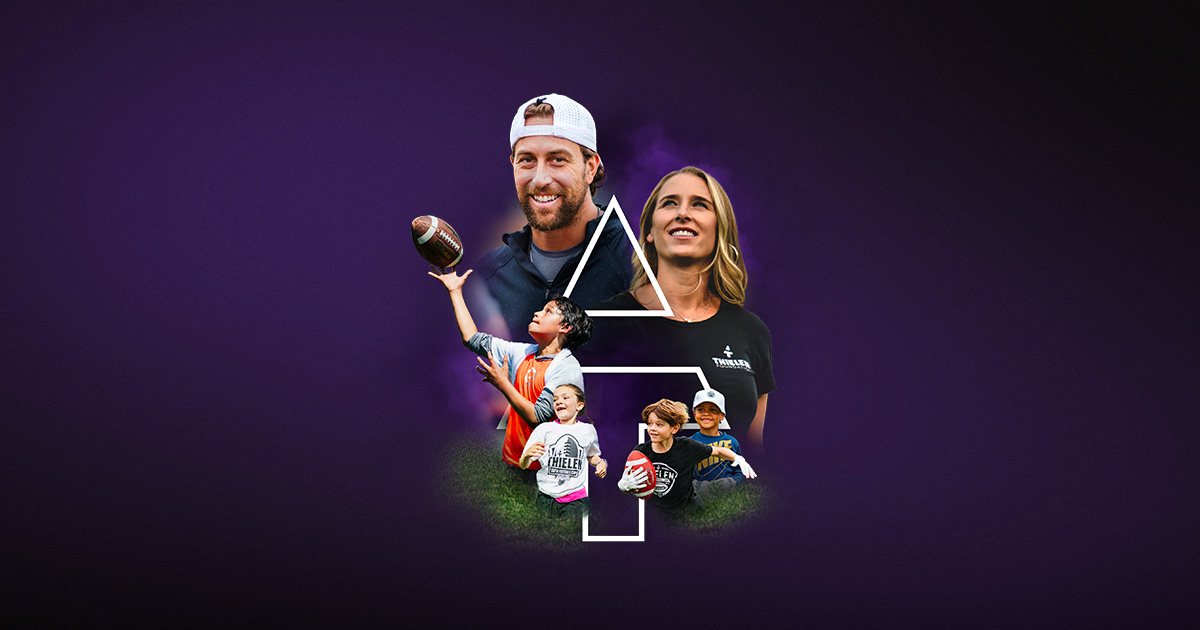 Thielen Foundation Summer Football Camps Empower Minnesota Youth